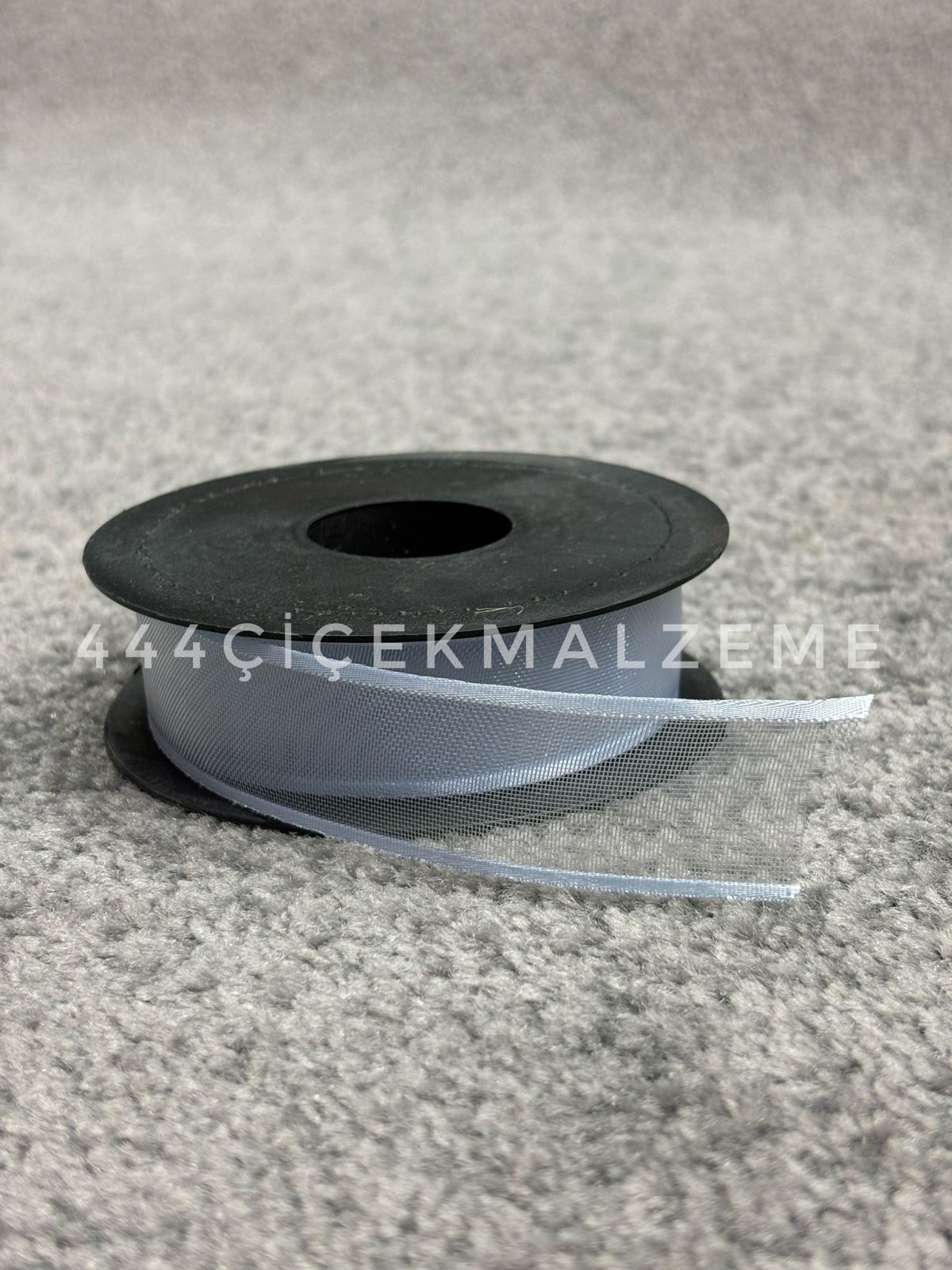 bebemavi-şifon-kurdele Mavi Şifon Kurdele 2.5 Cm - Görsel 1