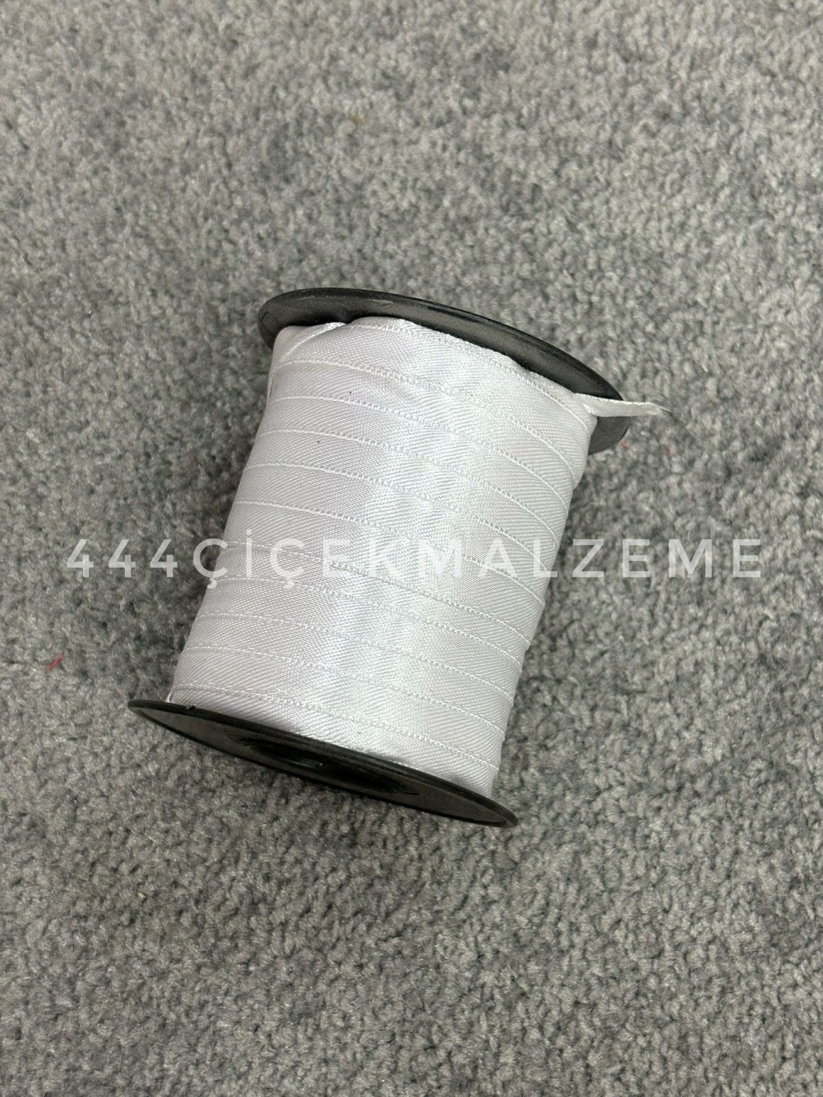 beyaz-1cm-saten İnce Beyaz Saten Kurdele 1 Cm - Görsel 1