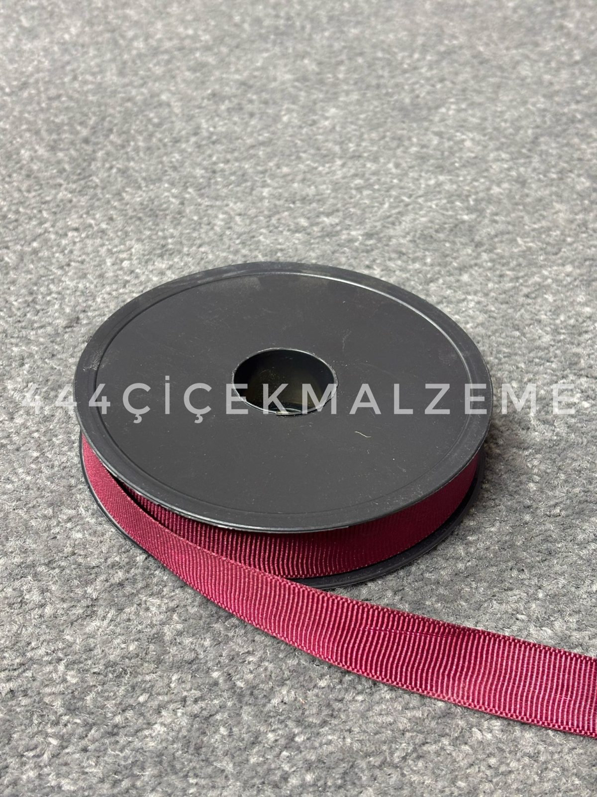 bordo--grogren Bordo Grogren Kurdele 2.5 Cm - Görsel 1