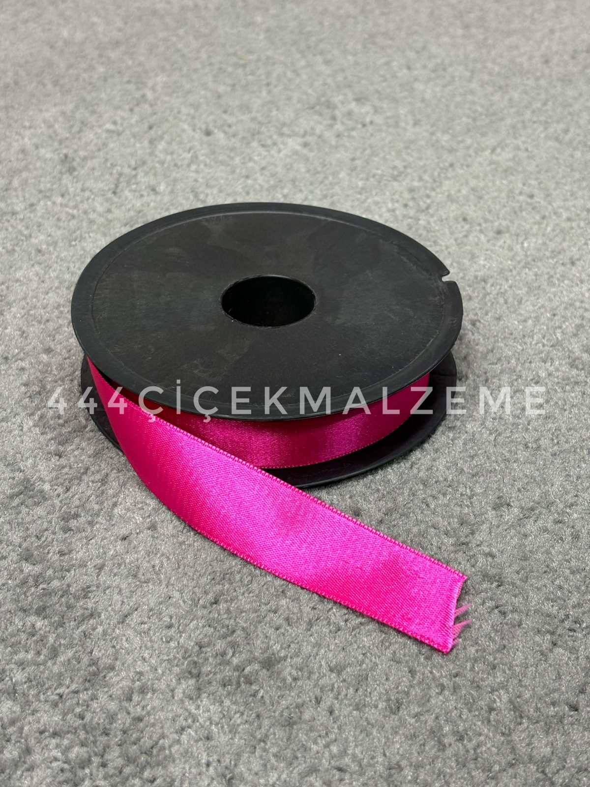 fuşya Fuşya Saten Kurdele 2.5 Cm - Görsel 1