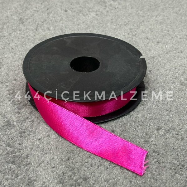 Fuşya Saten Kurdele 2.5 Cm