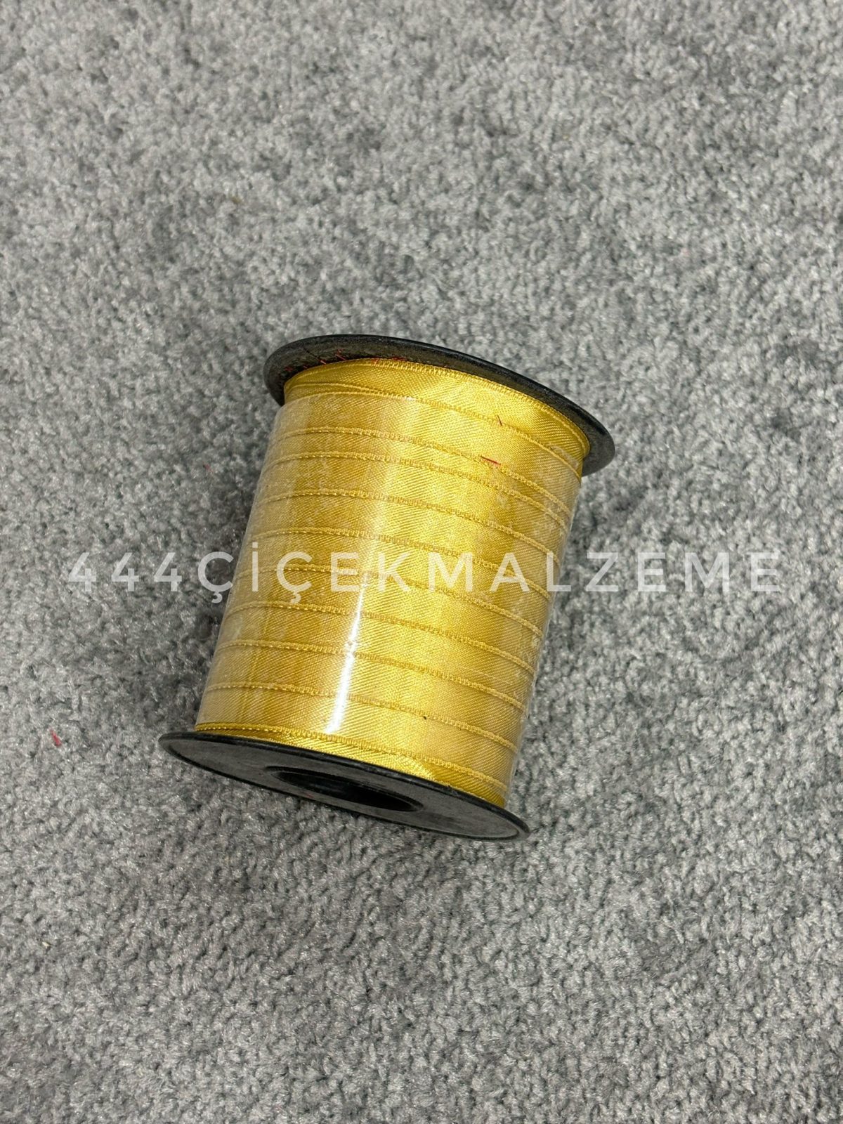 gold-1cm-saten İnce Gold Saten Kurdele 1 Cm - Görsel 1