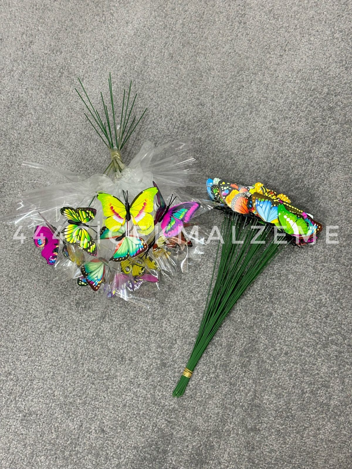 kelebek-2 Çubuklu Renkli Kelebek - Görsel 2