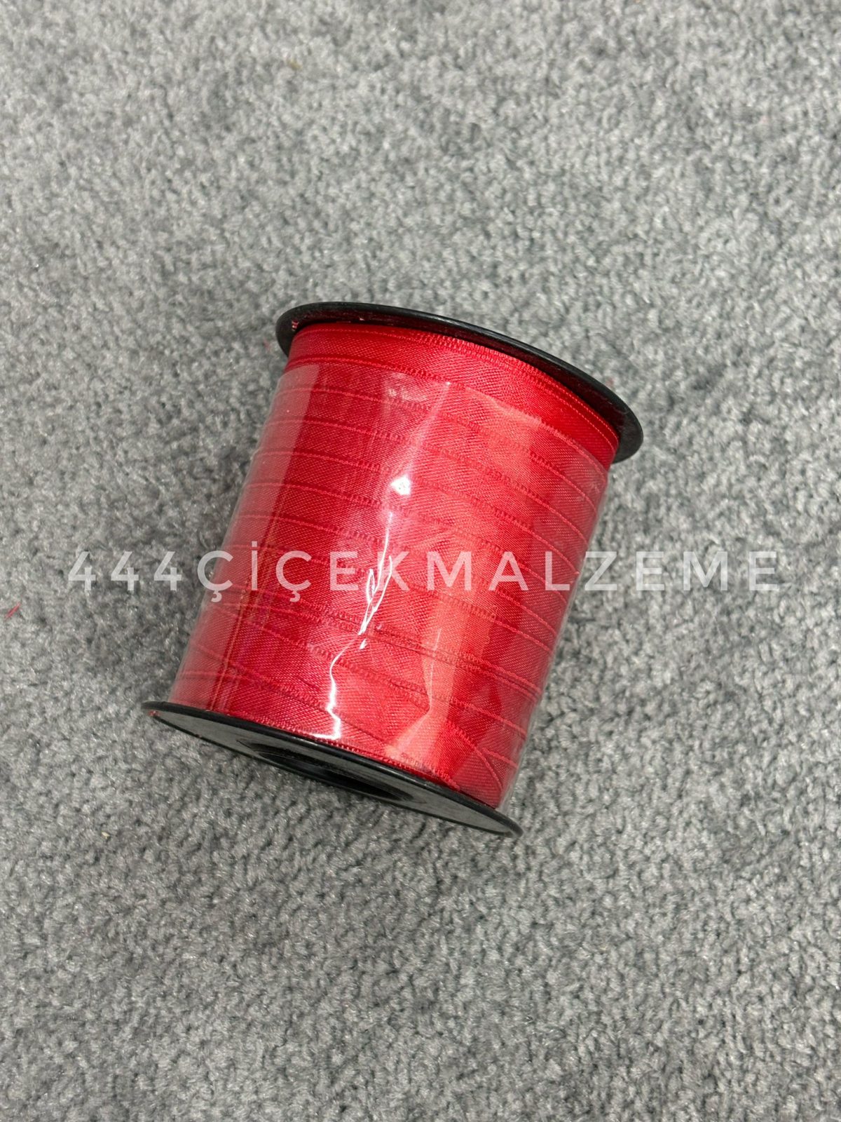 kırmızı-1cm-saten İnce Kırmızı Saten Kurdele 1 Cm - Görsel 1