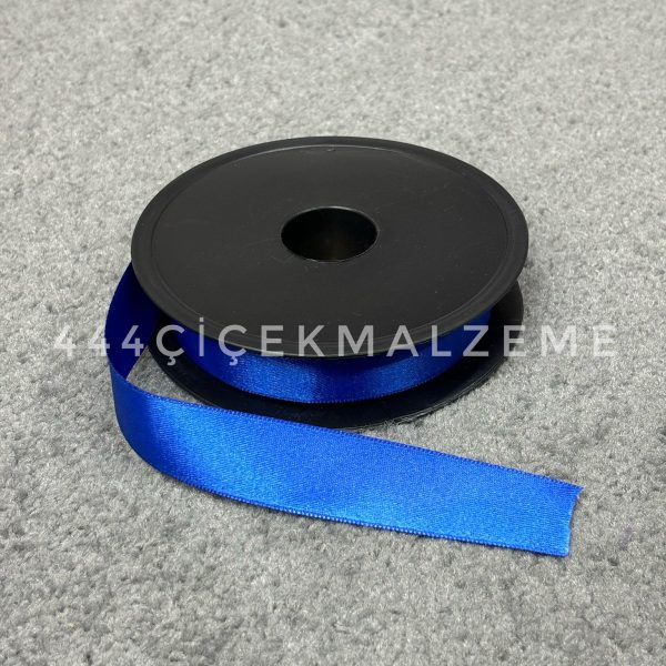 Lacivert Saten Kurdele 2.5 Cm