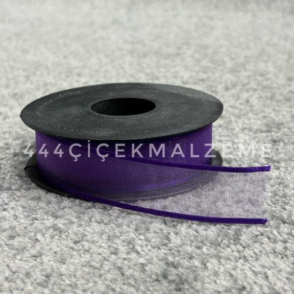 Mor Şifon Kurdele 2.5 Cm