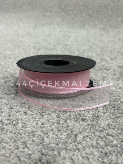 Pembe Şifon Kurdele 2.5 Cm