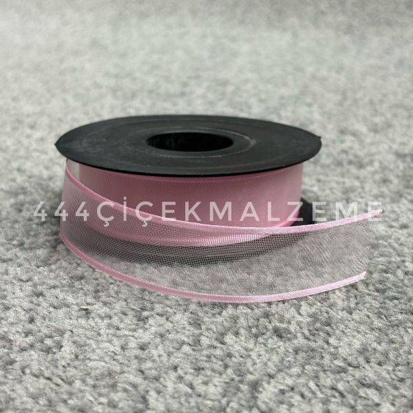 Pembe Şifon Kurdele 2.5 Cm