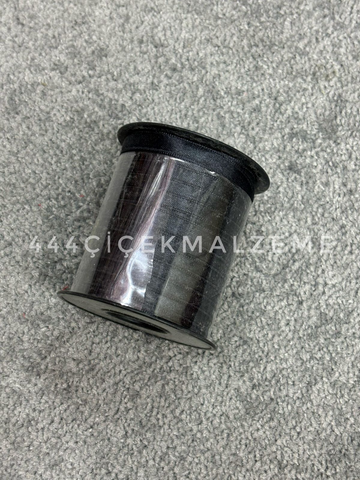 siiyah-1cm-saten İnce Siyah Saten Kurdele 1 Cm - Görsel 1