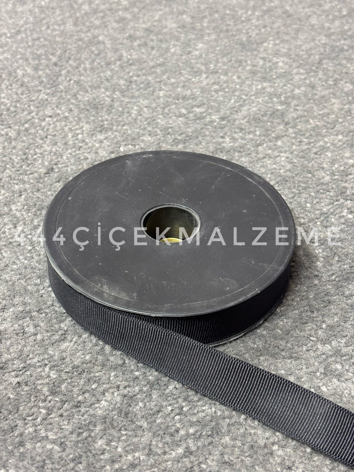 siyah-grogren Siyah Grogren Kurdele 2.5 Cm - Görsel 1