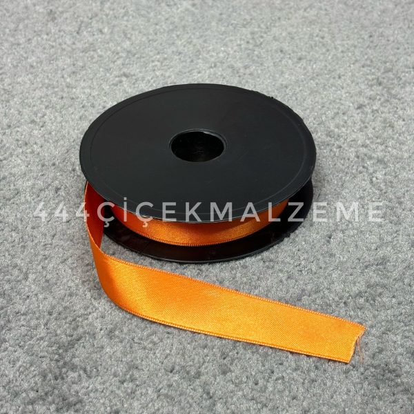 Turuncu Saten Kurdele 2.5 Cm
