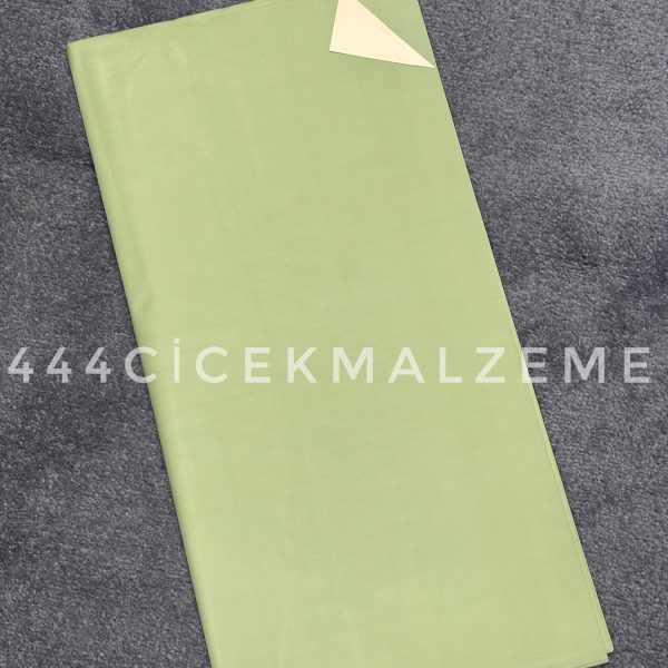 Yeşil-Krem Buket Kağıdı