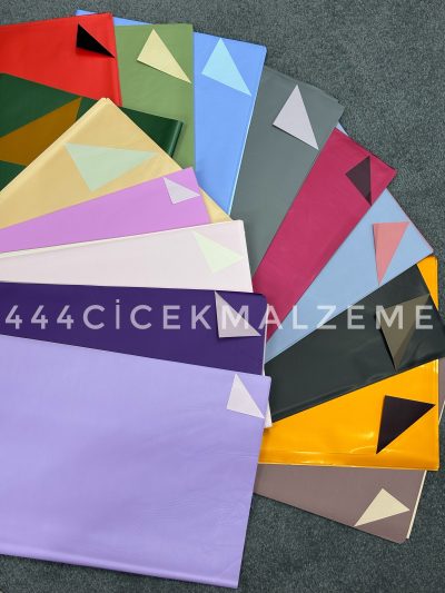 Yeşil-Krem Buket Kağıdı - Görsel 2